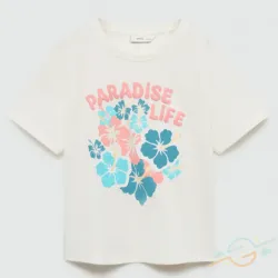 Pullover blanco MANGO #0003