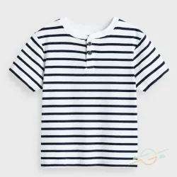 Pullover blanco rayas H&M