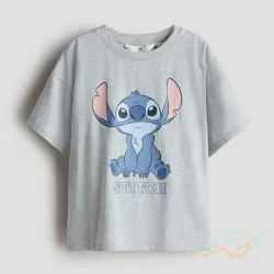 Pullover gris Stich H&M