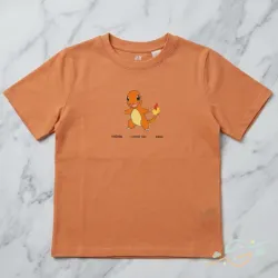 Pullover naranja Pokemon H&M