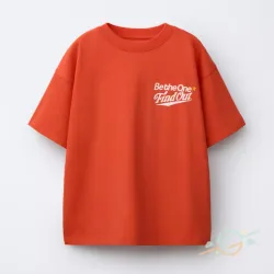 Pullover naranja ZARA #0001