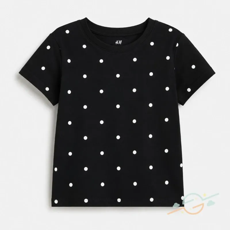 Pullover negro de puntos H&M