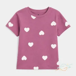 Pullover rosa corazones H&M #0002