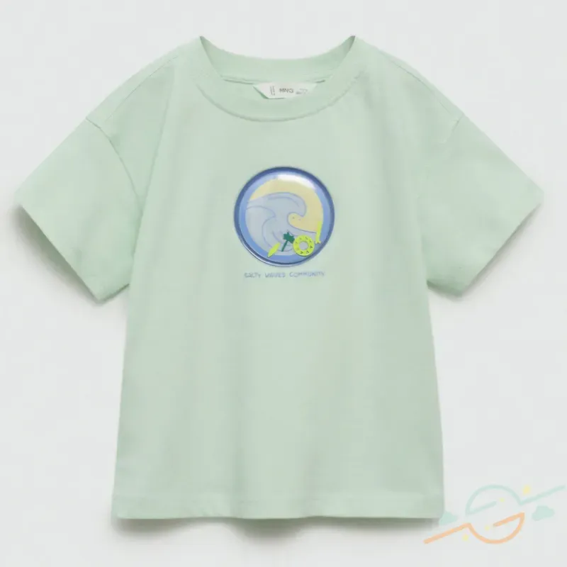 Pullover verde MANGO #0001