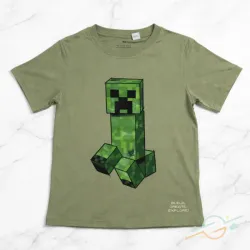 Pullover verde Minecraft H&M