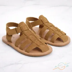 Sandalia marrón MANGO #0001