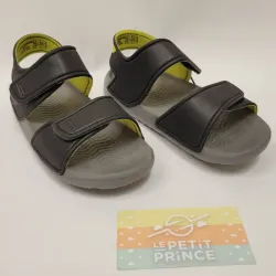 Sandalia negra amarilla LEFTIES 