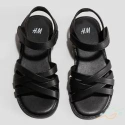 Sandalia negra H&M #0003