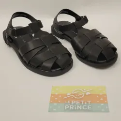 Sandalia negra LEFTIES #0002