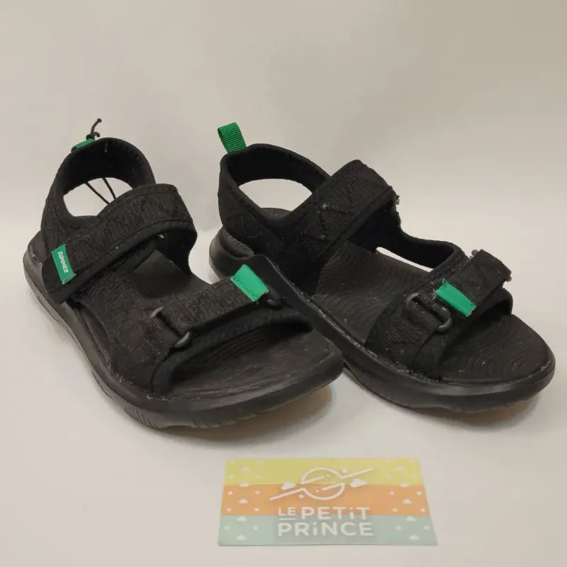 Sandalia negra LEFTIES 