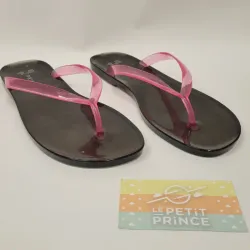 Sandalia negra rosa PRIMARK 