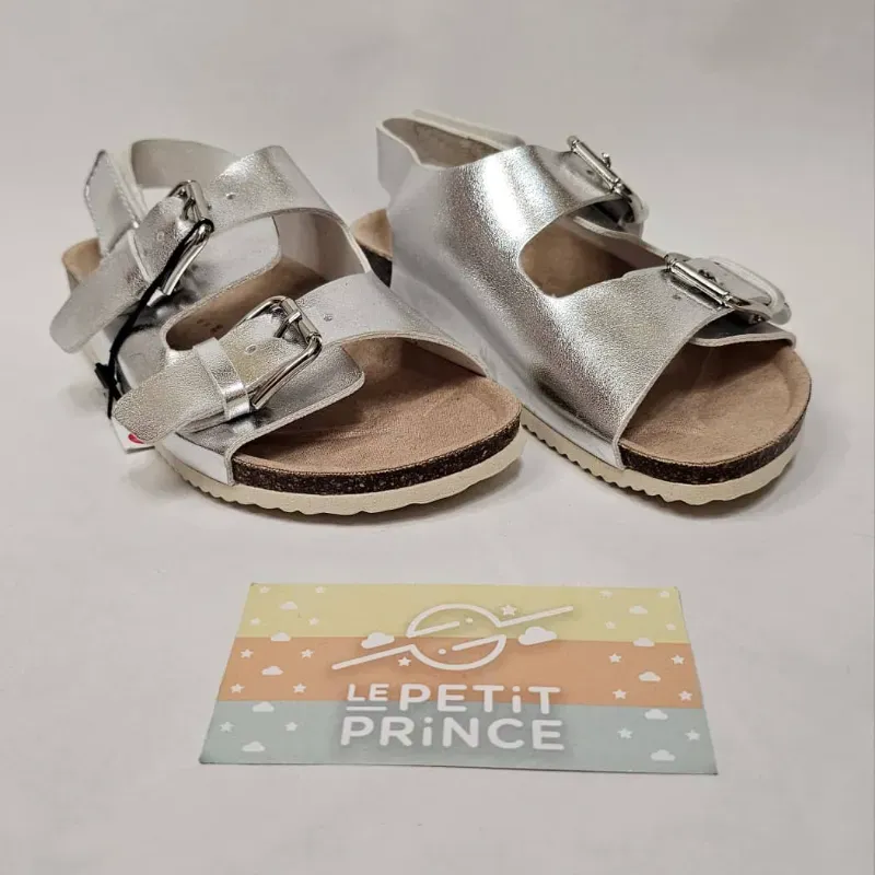 Sandalia plateada LEFTIES 