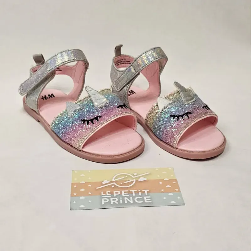 Sandalia rosa unicornio H&M