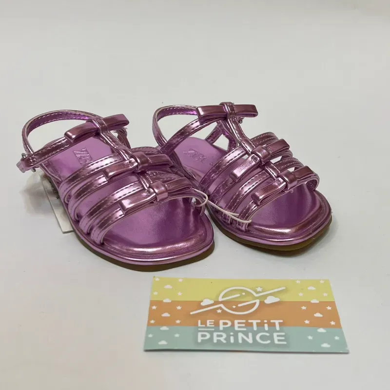 Sandalias malvas ZARA