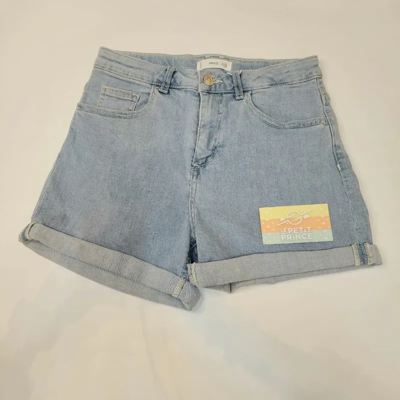 Short azul MANGO 