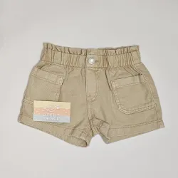 Short beige mezclilla H&M