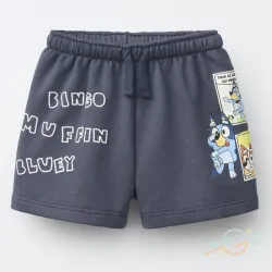 Short gris Bluey ZARA #0001