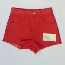 Short rojo BENETTON