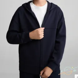 Sudadera azul MANGO #0002