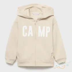 Sudadera beige MANGO #0002