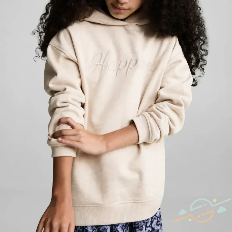 Sudadera beige MANGO 