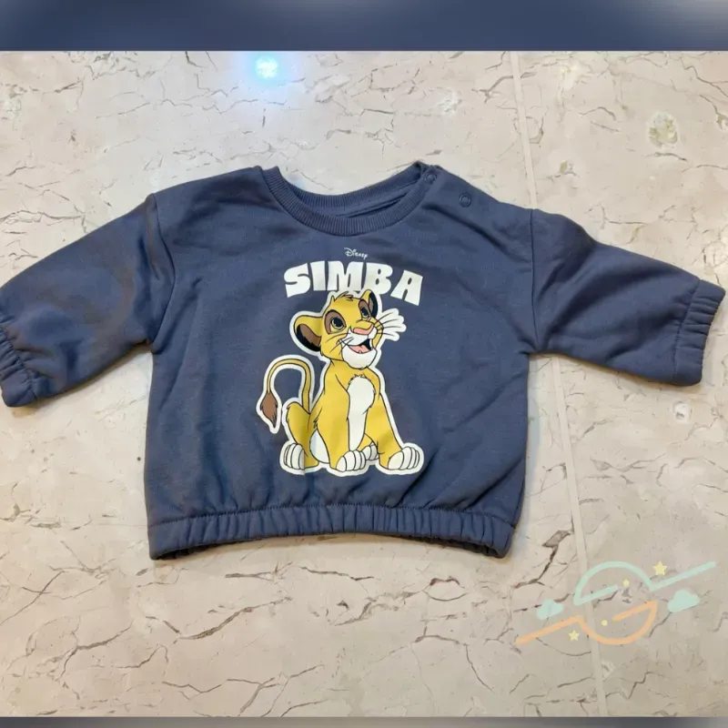 Sudadera gris simba PRIMARK 