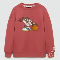 Sudadera roja MANGO #0002