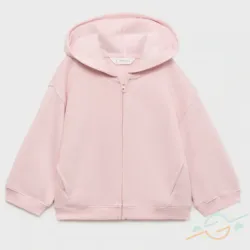 Sudadera rosa orejitas MANGO 