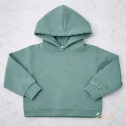 Sudadera verde ZARA