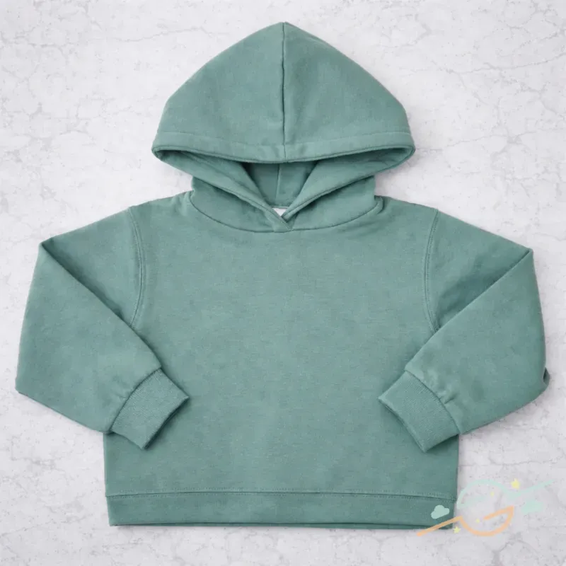 Sudadera verde ZARA