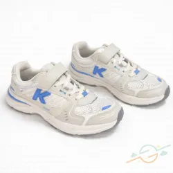Tenis beige azul LEFTIES