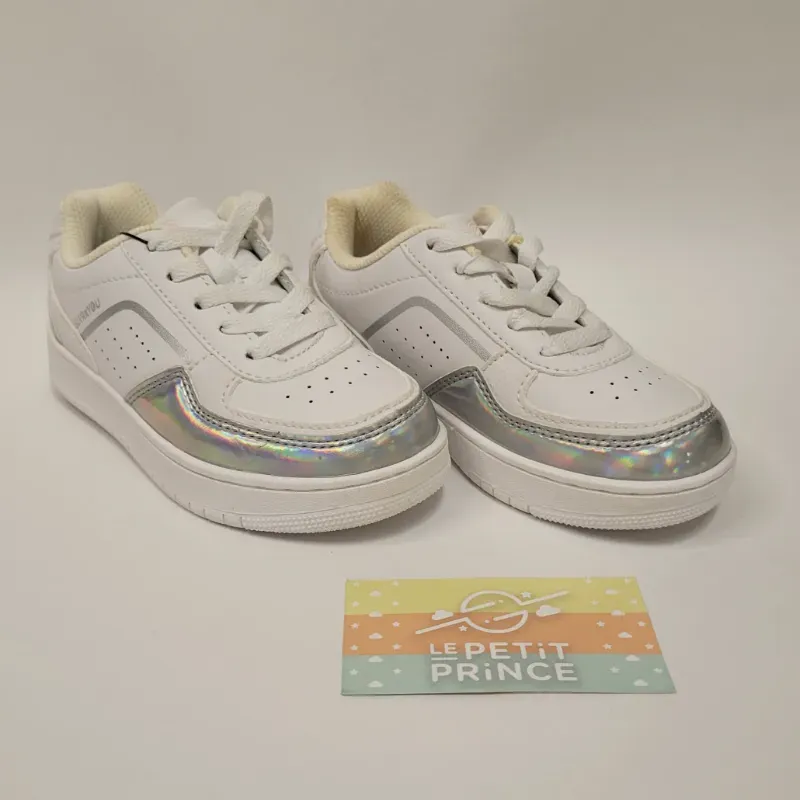 Tenis blanco plateado SPRINTER