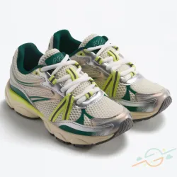 Tenis blanco verde LEFTIES
