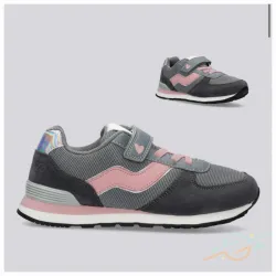Tenis gris rosa SPRINTER #0001