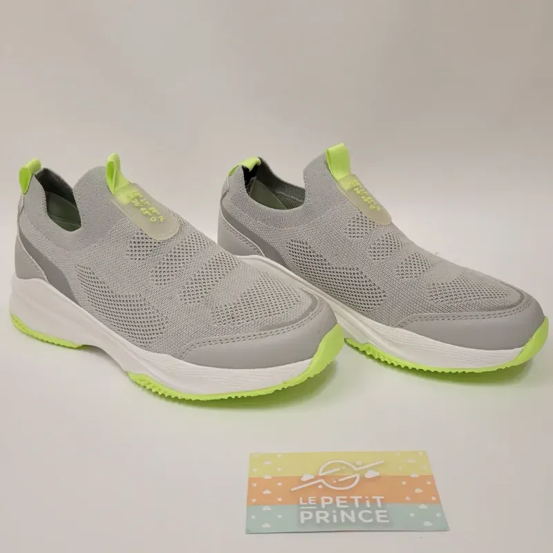 Tenis gris verde LEFTIES 