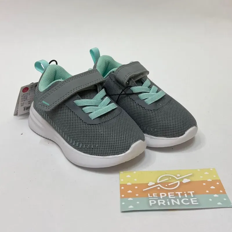 Tenis gris verde LEFTIES 