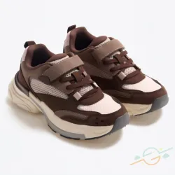 Tenis marrón rosa LEFTIES