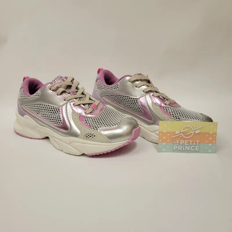 Tenis plateado modaro LEFTIES 