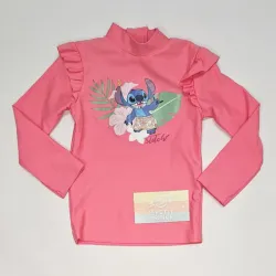 Traje de baño rosa, pulover mangas largas KIABI