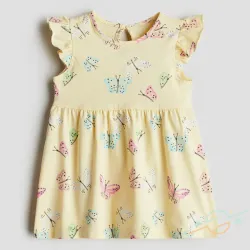 Vestido amarillo H&M #0001