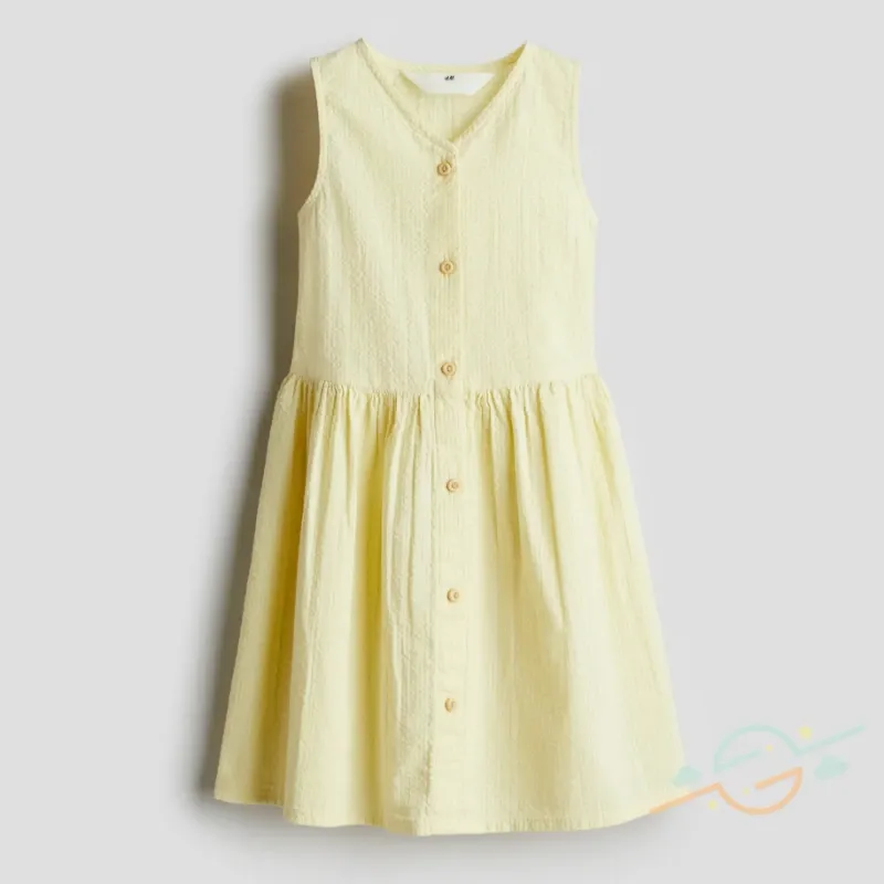 Vestido amarillo H&M #0002