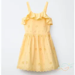 Vestido amarillo ZARA #0001