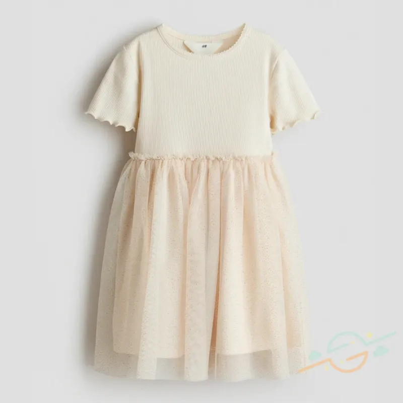 Vestido beige H&M #0002