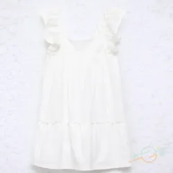 Vestido blanco MANGO #0001