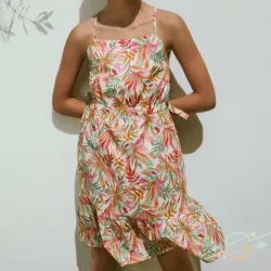 Vestido estampado MANGO #0001