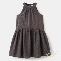 Vestido marrón MANGO #0001