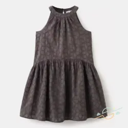 Vestido marrón MANGO