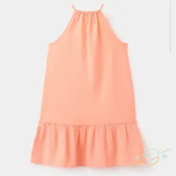 Vestido naranja MANGO
