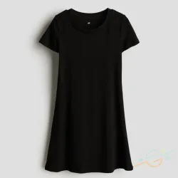 Vestido negro H&M