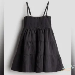 Vestido negro H&M #0001